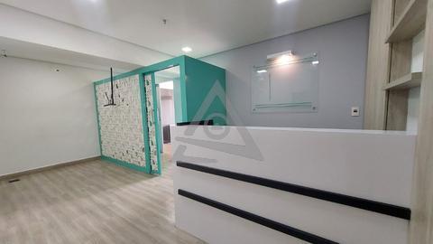 Sala para alugar em Campinas, Centro, com 80 m², Edifício Escritórios Design Campinas