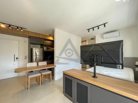 Apartamento para alugar em Campinas, Centro, com 1 quarto, com 45 m², Sirius Patriani
