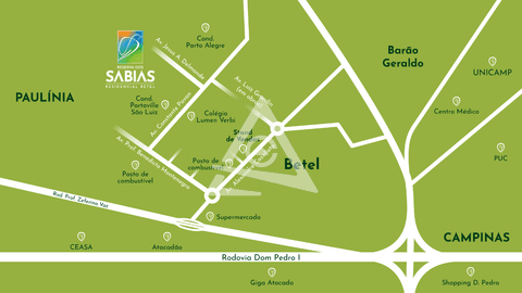 Terreno à venda em Paulínia, Betel, com 498 m², Reserva dos Sabiás